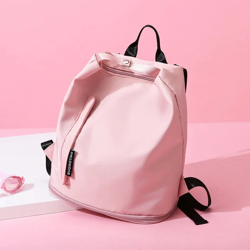 Waterproof Sports Backpack Dry Wet Separation Bag