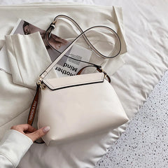 Flap Shoulder Bags for Women Casual Crossbody Bags Leather Handbag