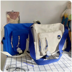 Harajuku Teen Girls Schoolbag Messenger Bag Waterproof Shoulder Ladies