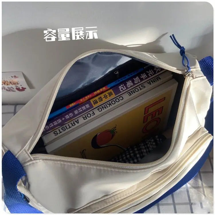 Harajuku Teen Girls Schoolbag Messenger Bag Waterproof Shoulder Ladies