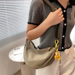 Hobos Women's Shoulder Bag Nylon Crossbody Handbag