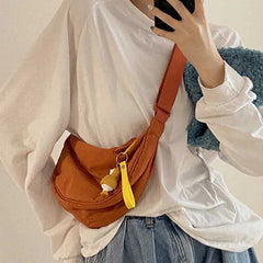 Hobos Women's Shoulder Bag Nylon Crossbody Handbag