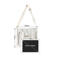 Japanese Messenger Bag Student Nylon Waterproof Canvas Bag Crossbody Bags