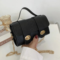 Small Square Women PU Leather Handbags Shoulder Bag Summer Female Candy Mess