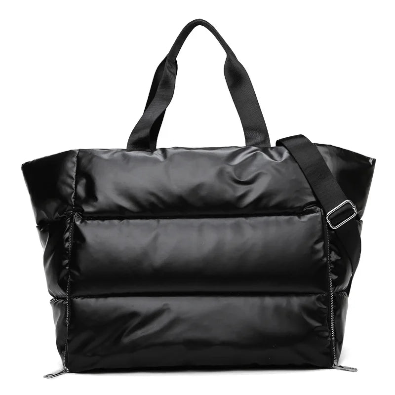 Waterproof Travel Luggage Bag for Women, Large Capacity Shoulder Tote