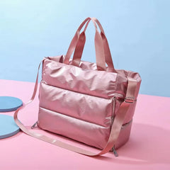 Waterproof Travel Luggage Bag for Women, Large Capacity Shoulder Tote