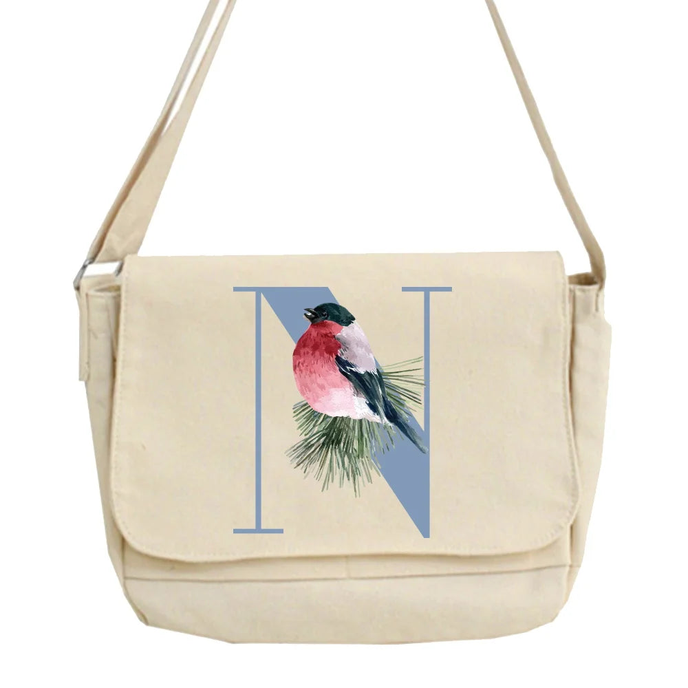 Sweet Cartoon Messenger Bag Student Girl Tote