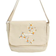 Daisy Printed Messenger Bag for Women