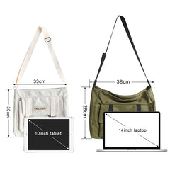 Waterproof Nylon Messenger Bag Women Crossbody Purse