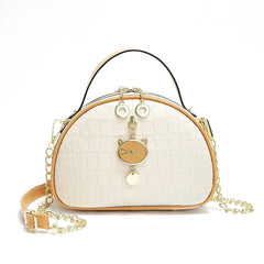 Messenger Chain Small Round Bag Women One-shoulder Handbag
