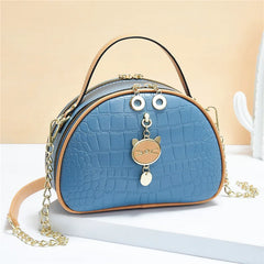Messenger Chain Small Round Bag Women One-shoulder Handbag