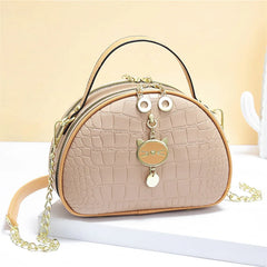 Messenger Chain Small Round Bag Women One-shoulder Handbag
