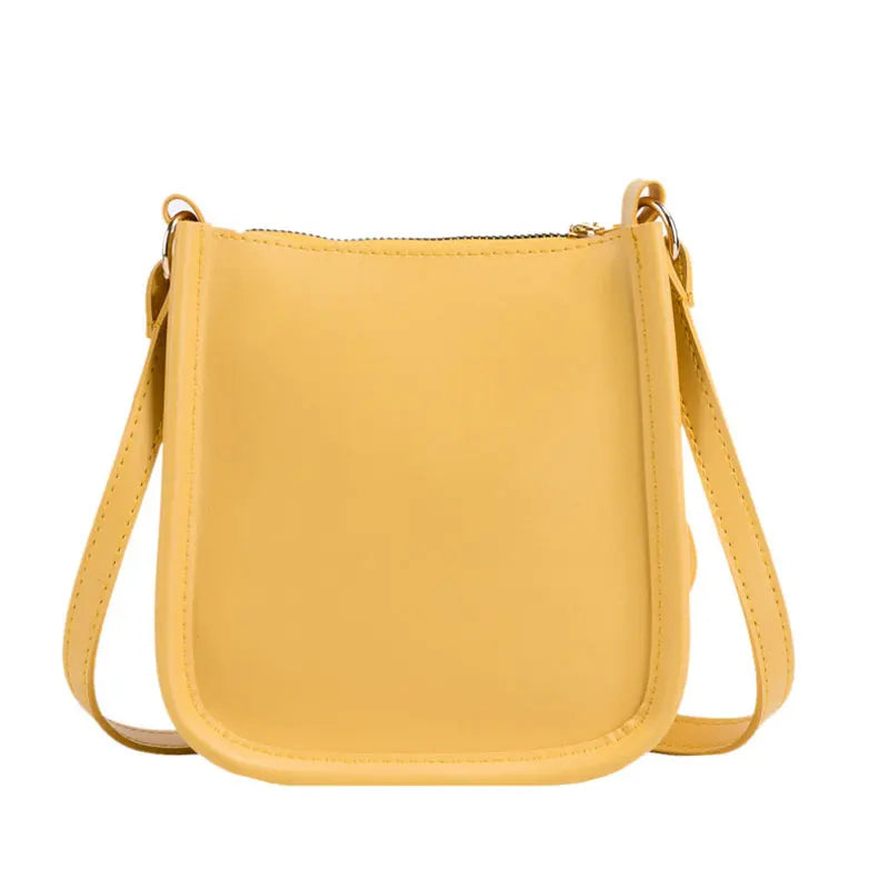 Mini Bucket Bag Summer Female Handbags Pu Leather Casual Shoulder Bag