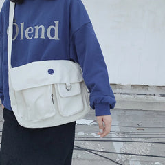 Moon Large Capacity Messenger Handbags Casual Ulzzang Women's Shoulder Bags