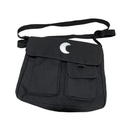 Moon Large Capacity Messenger Handbags Casual Ulzzang Women's Shoulder Bags