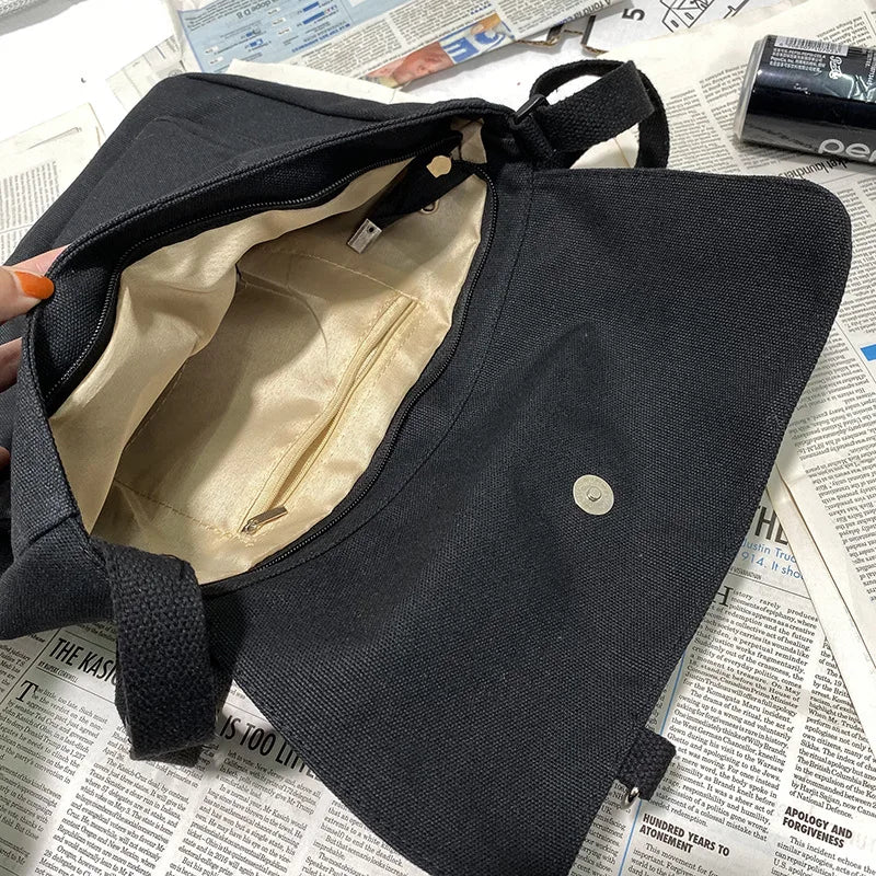 Moon Large Capacity Messenger Handbags Casual Ulzzang Women's Shoulder Bags