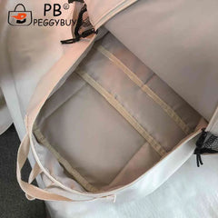 Nylon Backpacks Multi-pocket Casual Backpack Large Capacity