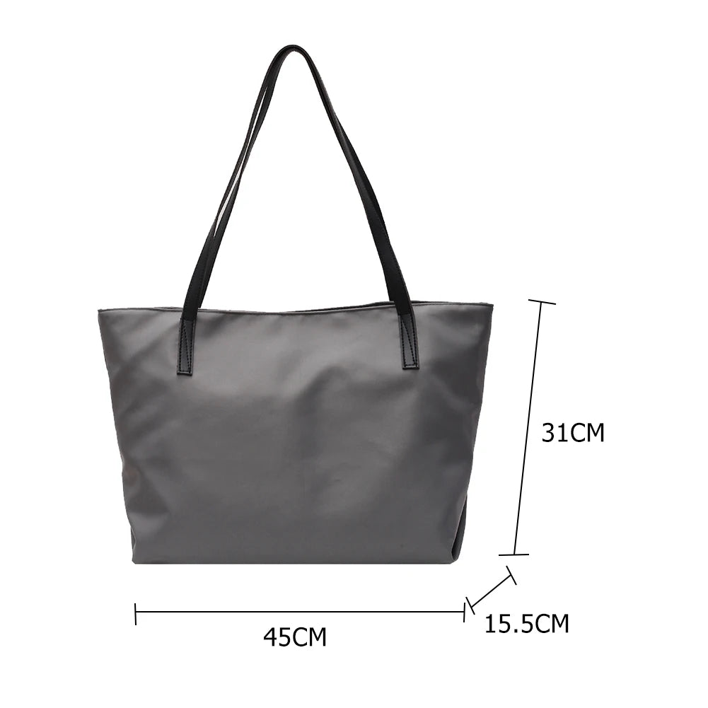 Nylon Shoulder Bag Women Large Capacity Totes