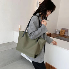 Nylon Shoulder Bag Women Large Capacity Totes