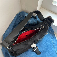 Nylon Women's Underarm Bag Ladies Shoulder Handbag Y2k Small Tote Purse