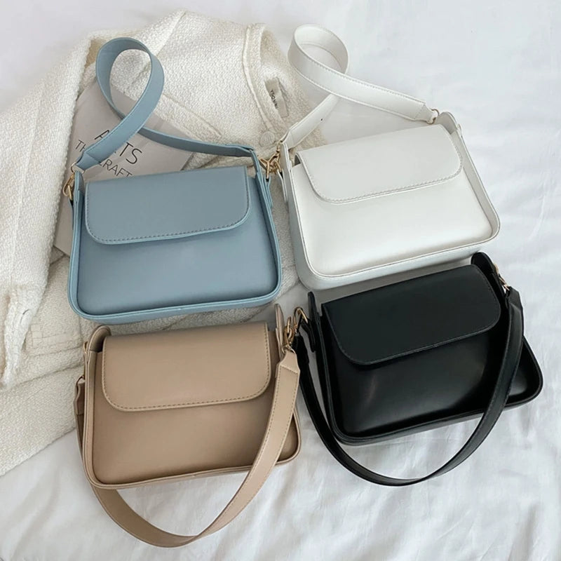 PU Leather Women Shoulder Underarm Bag Handbags Lady Travel Bags