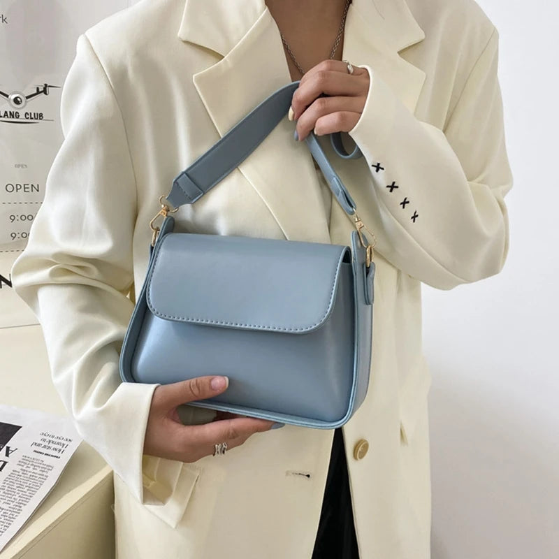 PU Leather Women Shoulder Underarm Bag Handbags Lady Travel Bags