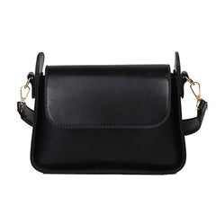 PU Leather Women Shoulder Underarm Bag Small Square Flap Handbags