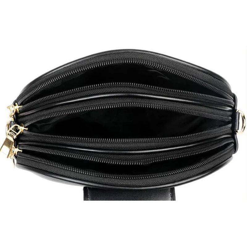 Plaid Shoulder Bags For Women PU Leather Small Crossbody Bag