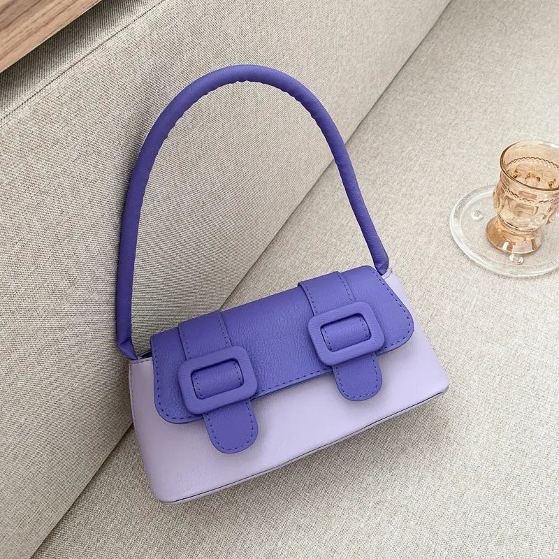 Small Square Novelty Women's Shoulder Handbag