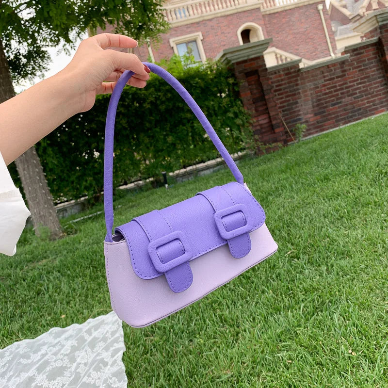 Small Square Novelty Women's Shoulder Handbag