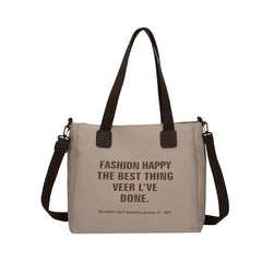 Ladies Canvas Tote Bag Beach Shopping Large Shoulder Bags