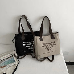 Ladies Canvas Tote Bag Beach Shopping Large Shoulder Bags