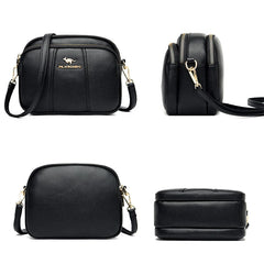 Small Crossbody Bags for Women PU Leather HandBags Ladies Shoulder Bags