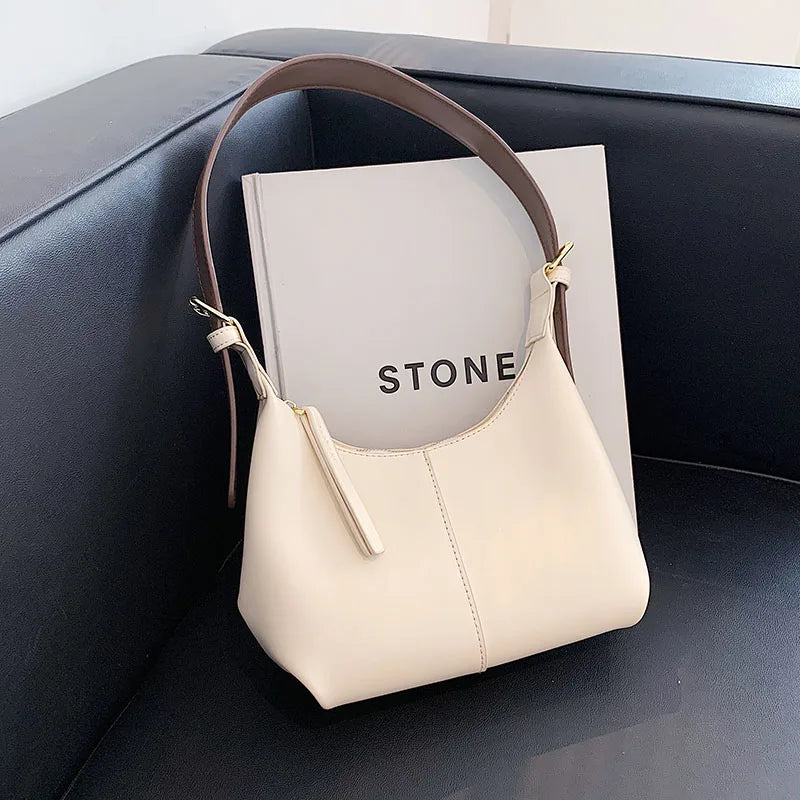 Retro PU Leather Small Handbag Women Spring Autumn Trends Travel Bags