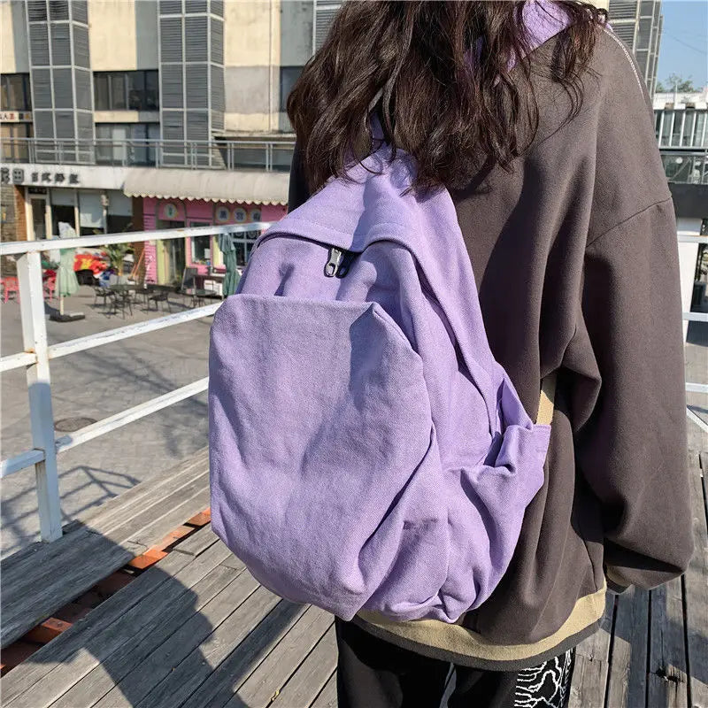 School Backpack Women Eco-friendly Large Capacity