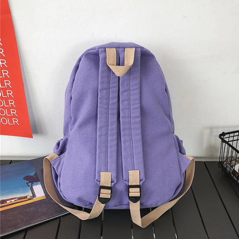 School Backpack Women Eco-friendly Large Capacity