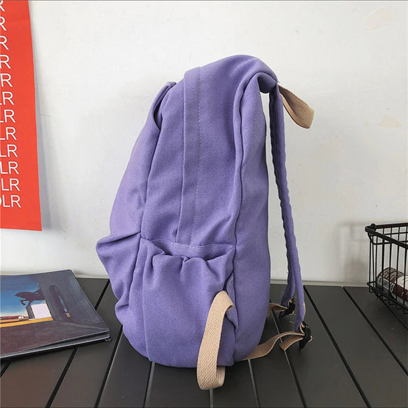 School Backpack Women Eco-friendly Large Capacity