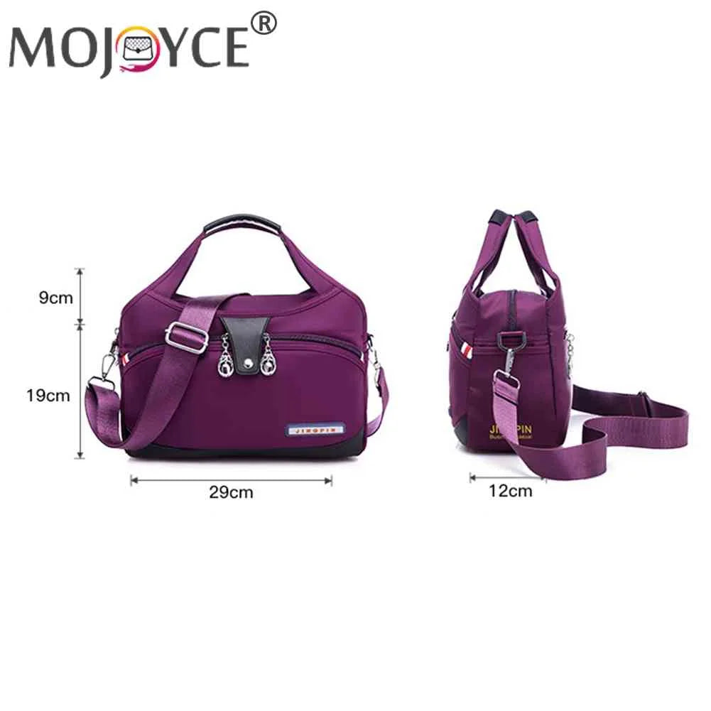 Women's Large Shoulder Bag with Zipper Closure