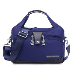 Women's Large Shoulder Bag with Zipper Closure