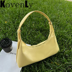 Vintage Leather Shoulder Bag for Women - High Quality Handbags and Purse