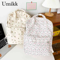Denim Cloth School Backpack Softback Hiking Backpacks