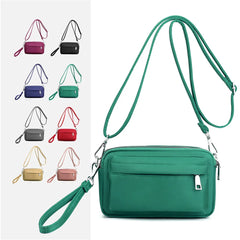 Small Light Shoulder Bags for Women Waterproof Nylon Crossbody Messenger Bags