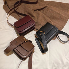 Square Shoulder Crossbody Bag for Women Wide Strap Tote