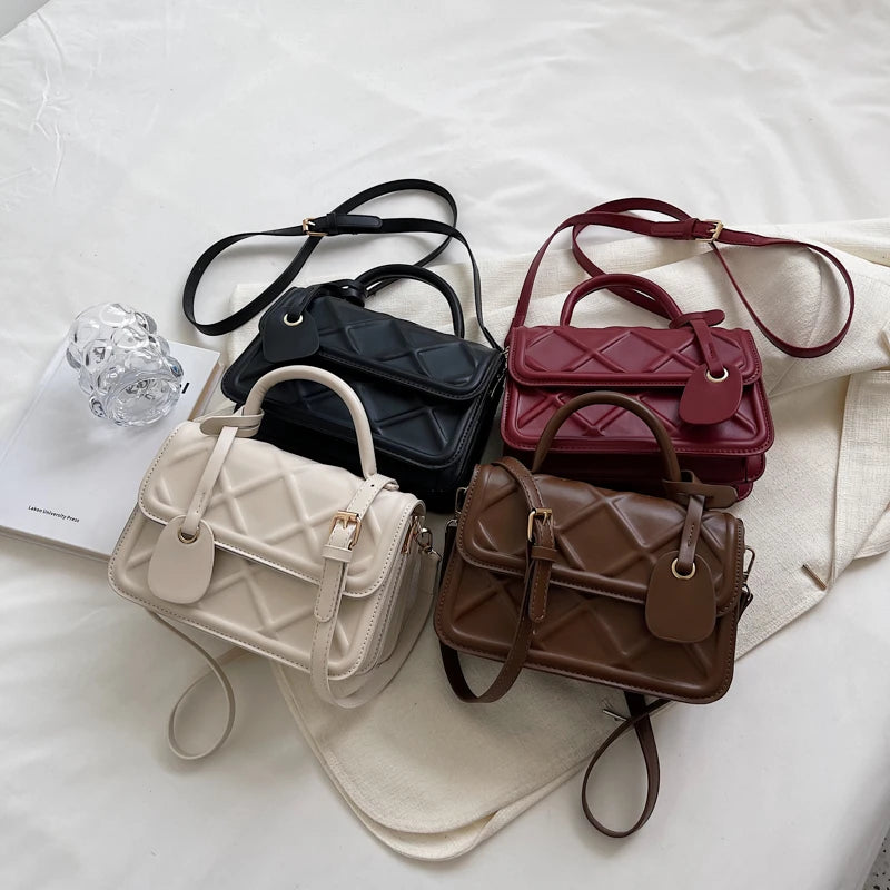 PU Leather Small Crossbody Bag Women Shoulder Handbag Purse SG835