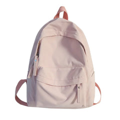 Waterproof Nylon School Bag For Teenage Girls Lady Travel Backpack