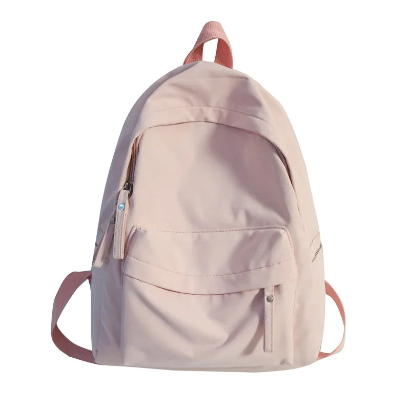 Waterproof Nylon School Bags For Teenager Girls Bookbag