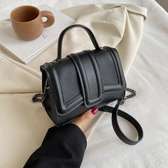 PU Leather Chain Crossbody Bags For Women Mini Handbags and Purses