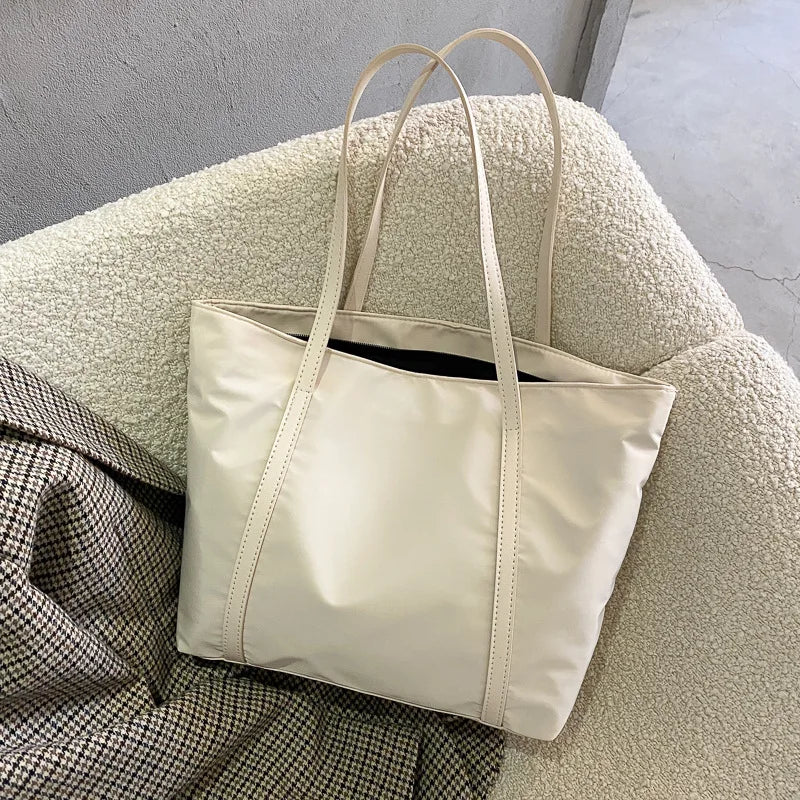 Oxford Shoulder Bag Top-handle Totes for Women