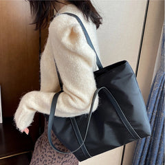 Large Capacity Oxford Shoulder Bag for Women