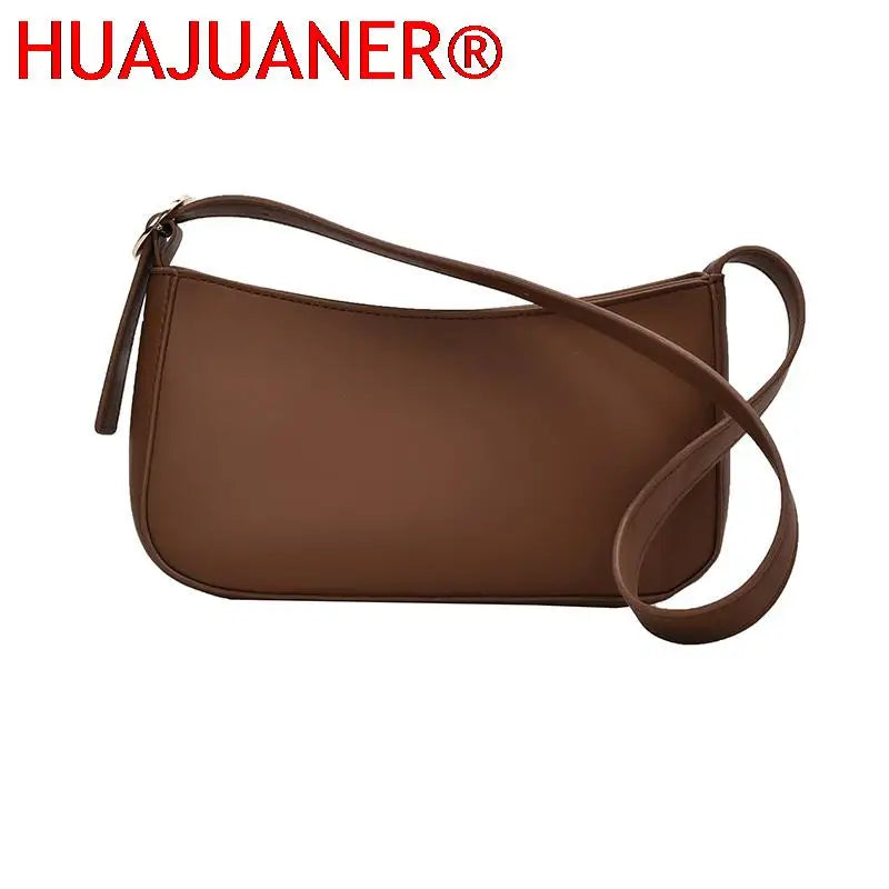 Small PU Leather Shoulder Bag Women Handbag Travel Tote